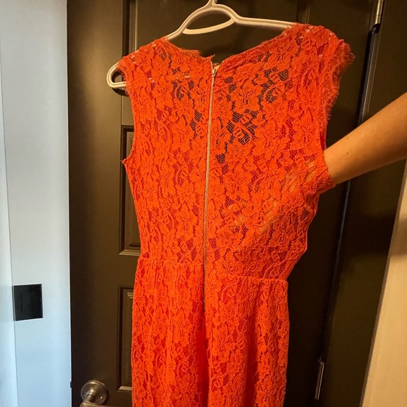 Aritzia Pink Lace Dress, Size 4 - Picture 4 of 4